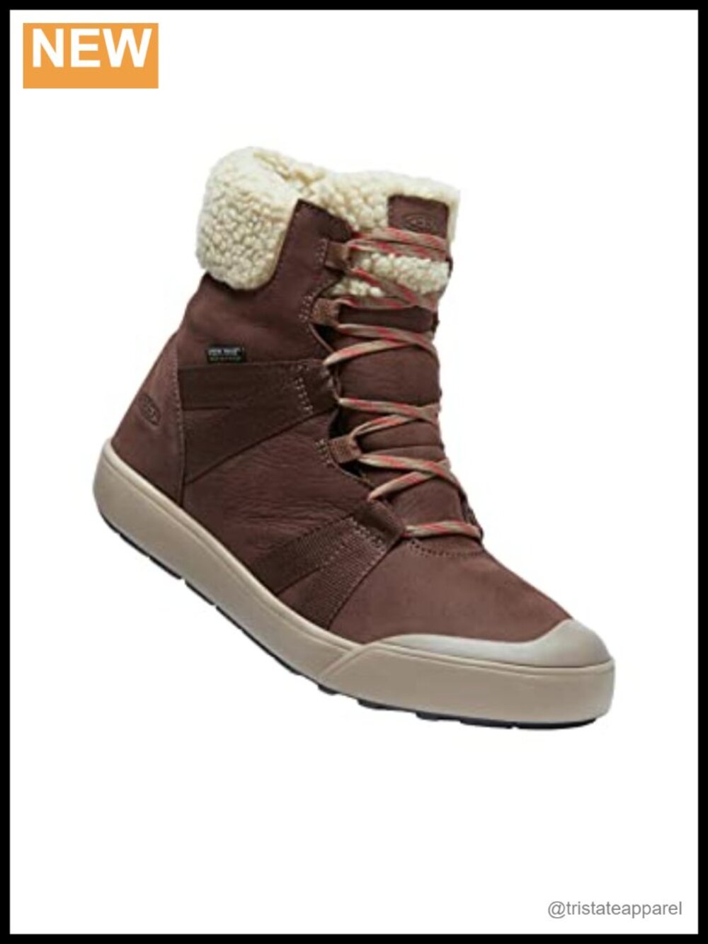 Keen Elle Winter Insulated Waterproof Mid Calf Leather Boots